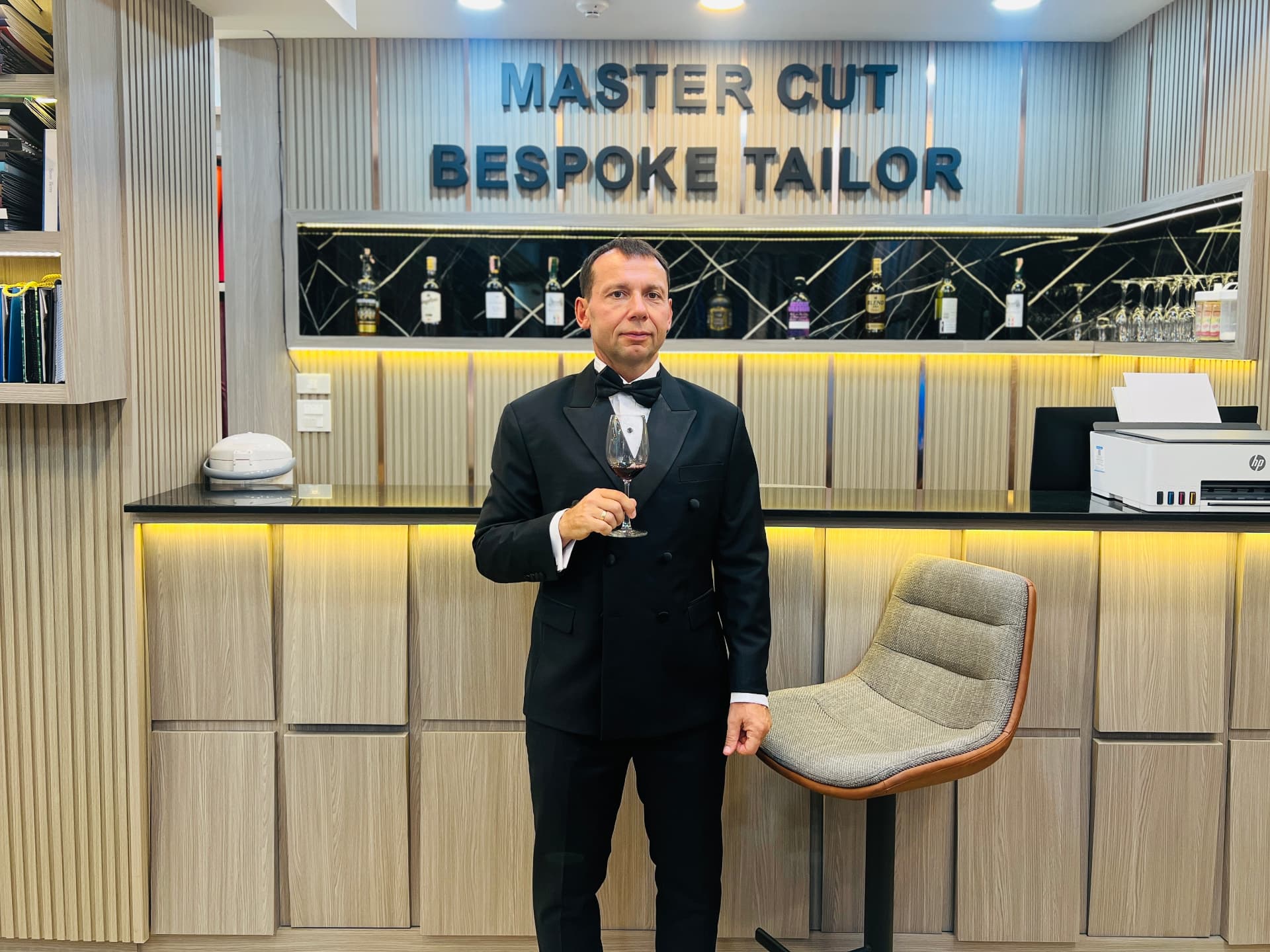 A Toast in a Tuxedo